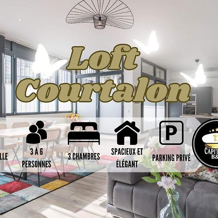 Апартаменти Loft Courtalon - Haut Standing - Patio - Parking Prives Труа Екстер'єр фото