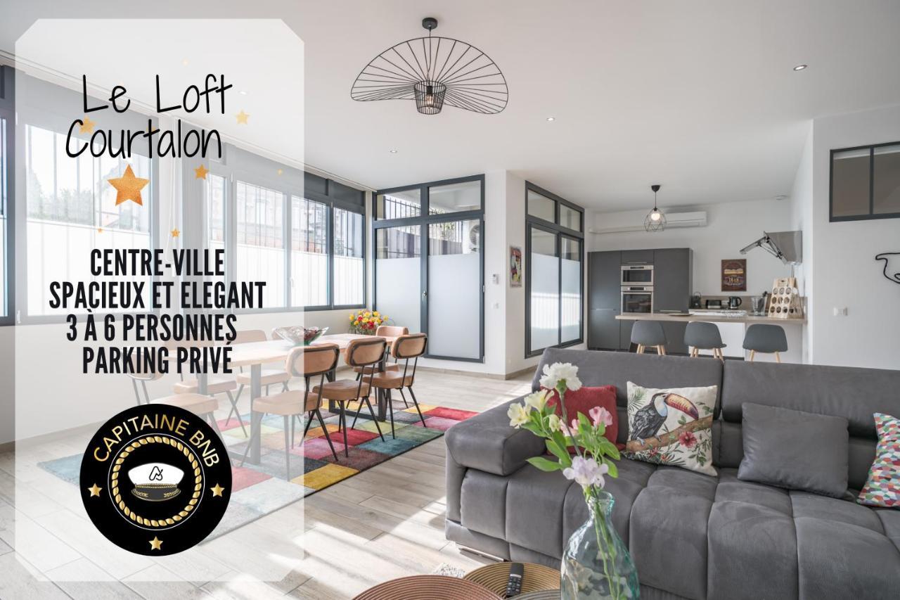 Апартаменти Loft Courtalon - Haut Standing - Patio - Parking Prives Труа Екстер'єр фото