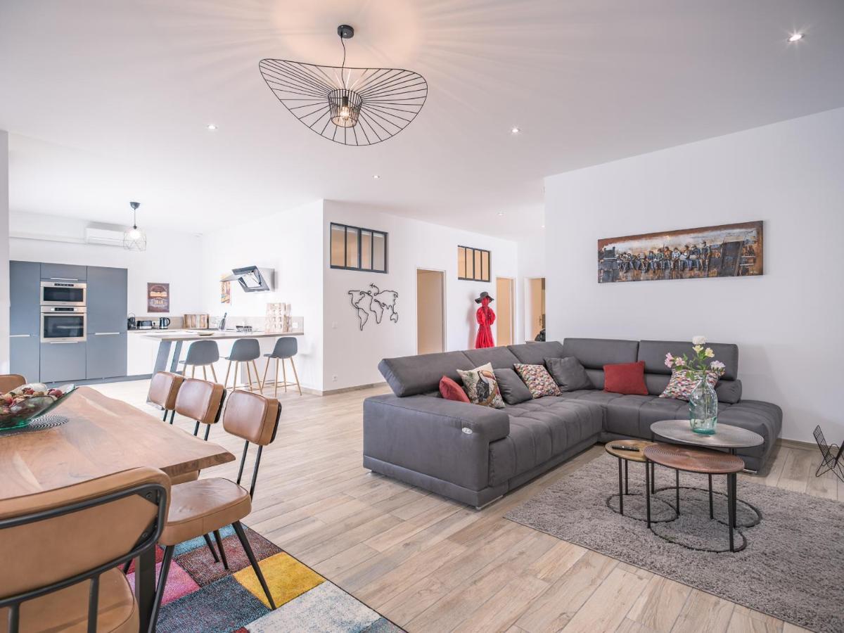 Апартаменти Loft Courtalon - Haut Standing - Patio - Parking Prives Труа Екстер'єр фото